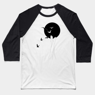 touching Sky Baseball T-Shirt